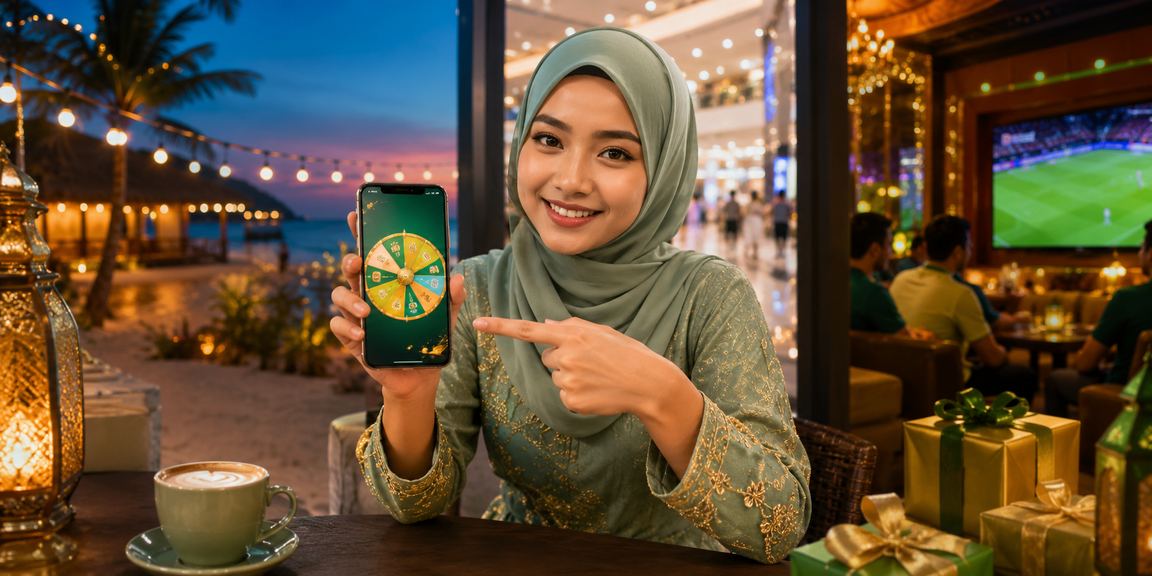 Cabutan bertuah Hari Raya di Langkawi dengan tema promosi kasino 160 gaya Malaysia